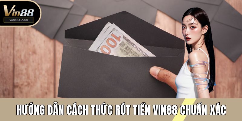 Hướng dẫn cách thức rút tiền VIN88 chuẩn xác