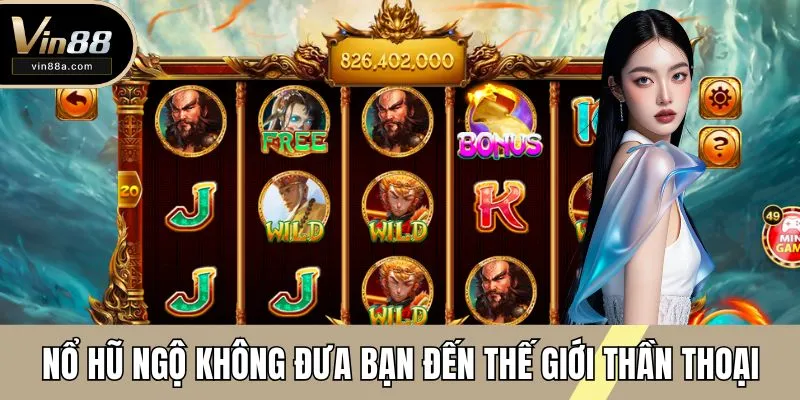 Nổ hũ ngộ không đưa bạn đến thế giới thần thoại